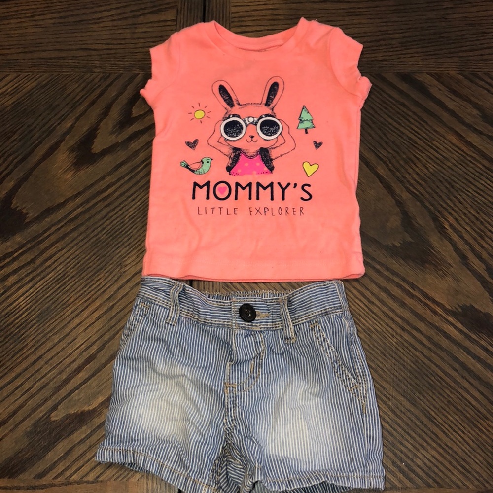 Spring outfit baby girl!